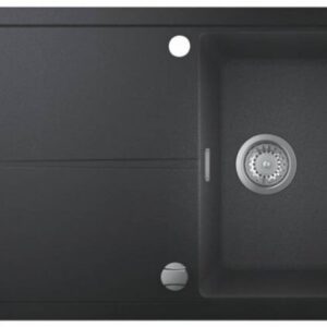 Мойка кухонная Grohe K400 Композитная мойка с крылом,860 x 500 мм, цвет серый гранит (AT0) 31640AT0
