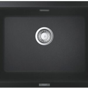 GROHE K500 Мойка с 2 чашами, 555 x 460 мм, черный гранит K700 Композитная мойка под столешницу,610 x 460, цвет черный гранит (AP0)